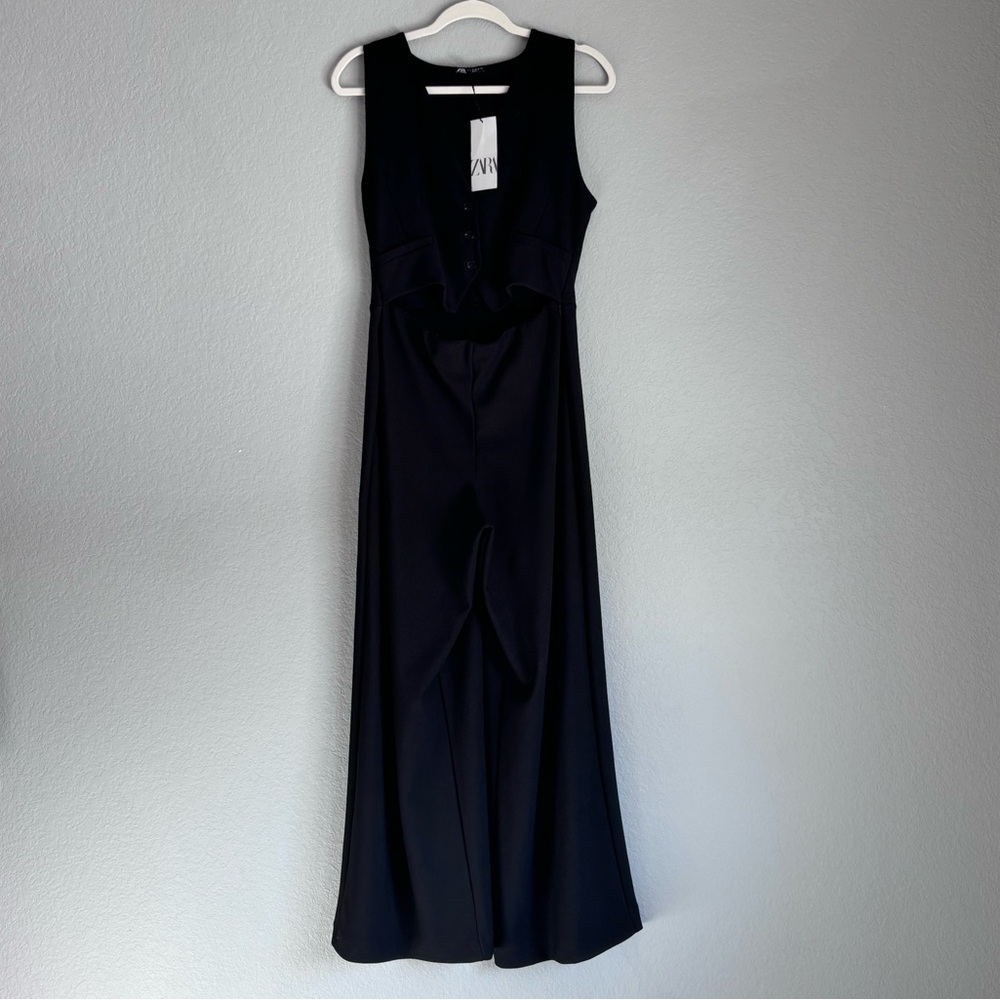 NWT Zara Black Elegant Women’s Jumpsuit size L